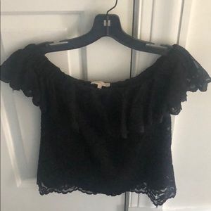 Rebecca Taylor top-off the shoulder